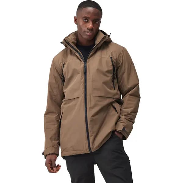 Regatta Mens Larrick Insulated Waterproof Winter Jacket S - Chest 37-38' (94-96.5cm) Crocodile RMP370-4G9-S