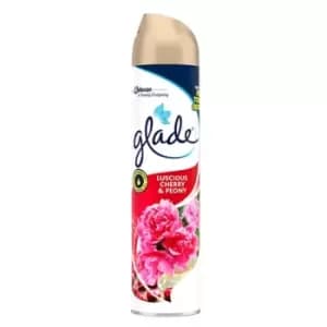 Glade Luscious Cherry and Peony Aerosol Air Freshener 300ml
