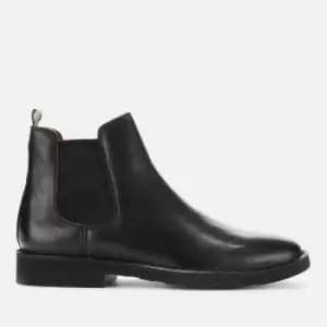 Polo Ralph Lauren Mens Talan Smooth Leather Chelsea Boots - Black - UK 10