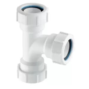 McAlpine Plastic Trap Swept Tee 1 1/2 in V1M - 799392