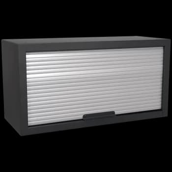 Sealey Superline Pro Modular Tambour Front Wall Cabinet MSS System Black / Grey