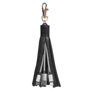 Thumbs Up Tassel Charging Cable - Micro and Lightning USB Cable