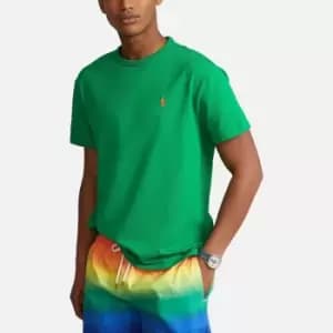 Polo Ralph Lauren Mens Classic Fit Heavyweight T-Shirt - Cruise Green - L