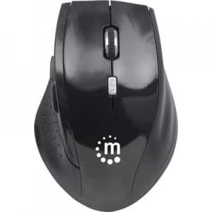 Manhattan Curve Radio WiFi mouse Optical Black