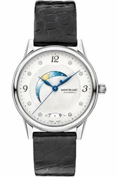 Ladies Mont Blanc Boheme 34mm Day & Night Watch 112512