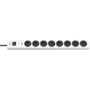 Brennenstuhl 1150610328 Surge protection power strip 8x White PG connector
