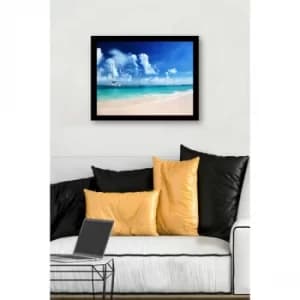 SC1255 Multicolor Decorative Framed MDF Painting