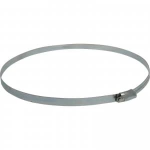 Faithfull Zinc Plated Hose Clips 210mm - 242mm Pack of 1