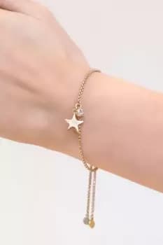 Ladies DKNY Jewellery Star Slider Bracelet 04B00136