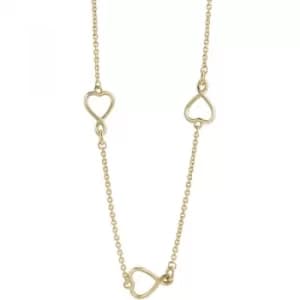 Ladies Guess PVD Gold plated Amour Necklace