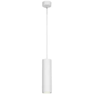 Lucide GIPSY - Slim Plaster Pendant Light - Ø7cm - 1xGU10 - White
