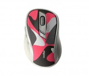 Rapoo M500 Silent Multi-Mode Wireless Mouse - Red