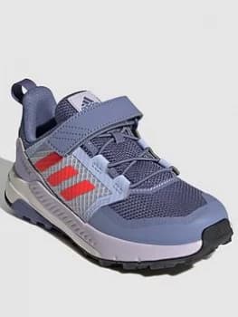 adidas Kids Unisex Terrex Trailmaker Shoes - Purple/Red, Purple/Red, Size 2