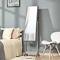 HOMCOM Jewelry Cabinet Grey 365 x 1,515 mm