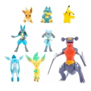 Pokemon Battle Mini Figures 8-Pack Sinnoh Region 5-11 cm