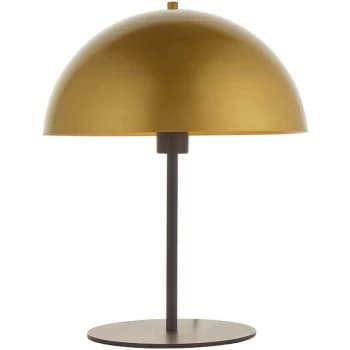 Merano Nuoro Table Lamp Soft Gold & Dark Bronze Effect Paint