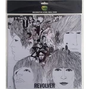 The Beatles Revolver Steel Wall Sign