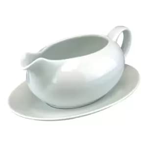 Apollo Gravy Boat and Saucer - 550ml