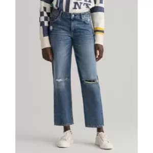 Gant Camie Crop Jeans - Blue