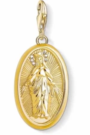 Ladies Thomas Sabo Sterling Silver Charm Club Virgin Mary Charm 1708-414-39