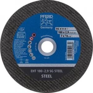 PFERD Sg Steel 61326322 Cutting disc (straight) 180 mm 22.23mm 25 pc(s)