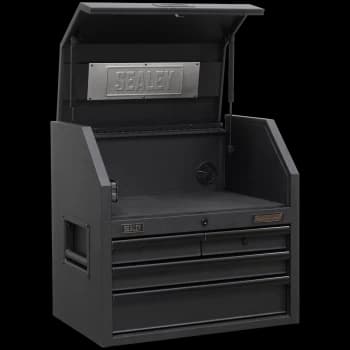 Sealey Superline Black Edition 4 Drawer Tool Chest Black