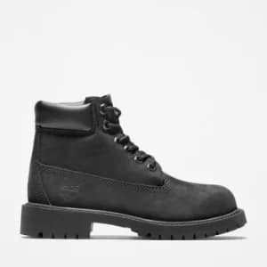 Timberland Premium 6" Boot For Youth In Black Kids, Size 12