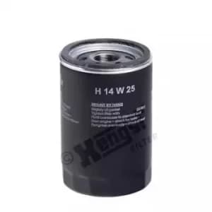 Spin-On Oil Filter H14W25 by Hella Hengst