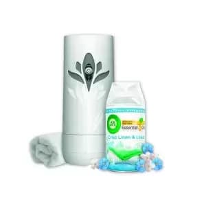 Air Wick Freshmatic Crisp Linen Kit 250ml Pack of 4 3040826 RK78723