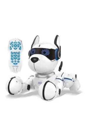 Lexibook Power Puppy - My Smart Robotic Dog With Programming Function, Dance, Walk, Movements, Touch Sensors And Animal Imitation, Incl. Remote Contro