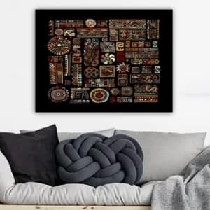 429224581_70100 Multicolor Decorative Canvas Painting