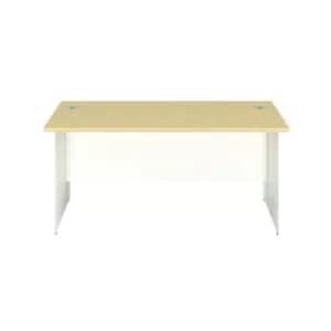 Jemini Rectangular Panel End Desk 1800x800x730mm Maple KF804864