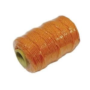 Faithfull 300 Polyethylene Brick Line 18m (59ft) Orange (Box of 12)