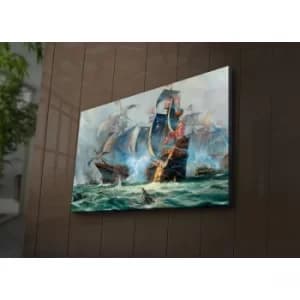 4570?ACT-61 Multicolor Decorative LED Lighted Canvas Painting