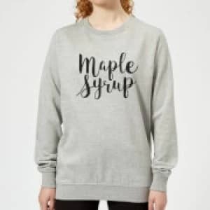 Maple Syrup Womens Sweatshirt - Grey - 3XL