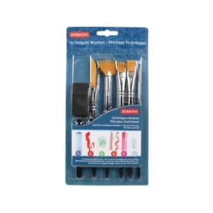 Derwent Technique Brushes Set