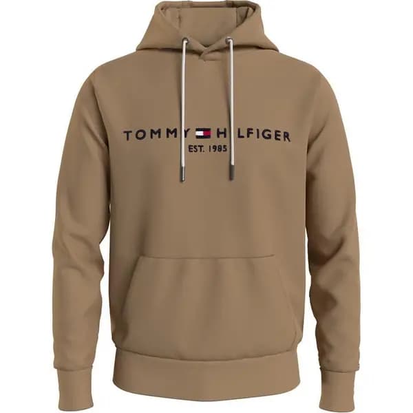 Tommy Hilfiger Logo OTH Hoodie - Brown L