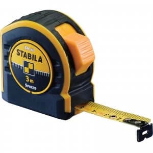 Stabila BM40 Series Pocket Tape Measure Imperial & Metric 10ft / 3m 16mm