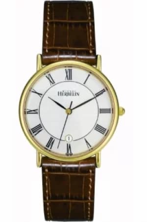 Mens Michel Herbelin Citadines Watch 12443/P08GO
