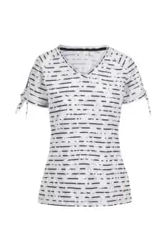 Fernie Ditsy Print V Neck T-Shirt