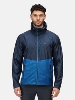 Regatta Pack-It Pro Waterproof Hooded Jacket - Denim, Denim Size M Men