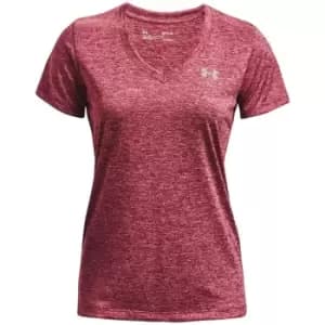 Under Armour Tech Twist T Shirt Ladies - Red