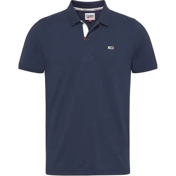 Tommy Hilfiger Slim Placket Polo - Blue 2XL