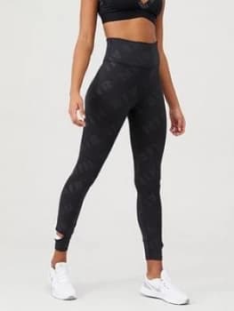 Nike Air Running Legging - Black, Size L, Women