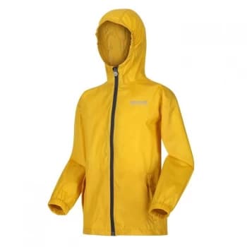 Regatta Kids Pack It III Waterproof & Breathable Jacket - Grapefruit