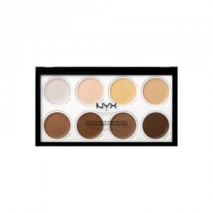NYX Professional Makeup Highlight & Contour Cream Pro Palette 16g