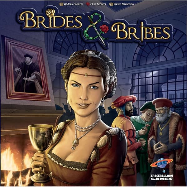 Spaceballoon Games Brides And Bribes Strategy Board Game 2 5 Players