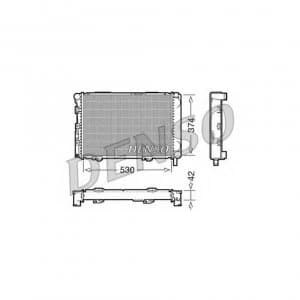 Radiator DENSO DRM17025