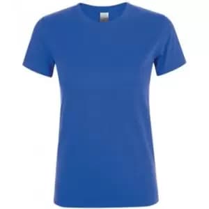 SOLS Womens/Ladies Regent Short Sleeve T-Shirt (3XL) (Royal Blue)