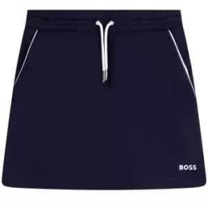 Boss Logo Skirt - Blue